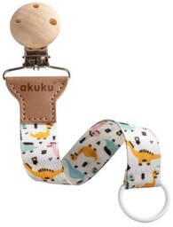 AKUKU Tasiemka do smoczka Dinusie A0580