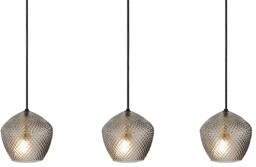Nordlux Szklana lampa wisząca Orbiform 2010693047 potrójna bursztynowa