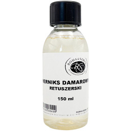 Werniks damarowy retuszerski, 150 ml