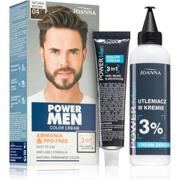 Joanna Power Men Color Cream Farba 04 Natural