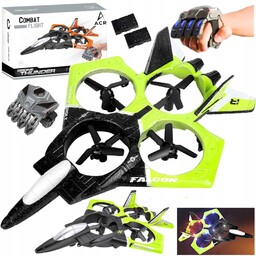 Duży Samolot Zdalnie Sterowany Ręką Odrzutowiec Dron Rc