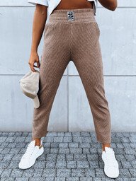 Spodnie dresowe damskie PARROT khaki Dstreet UY1764-XL