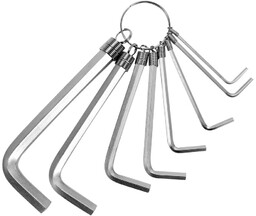 Yato Klucze imbusowe hex, 2-10 mm, kpl. 8