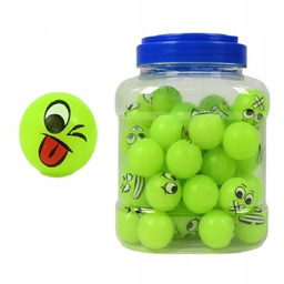 Piłki Kauczukowe "buźki 2" 60 szt.