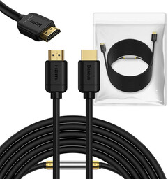 Kabel HDMI Baseus 4K@60Hz, 20m (czarny)