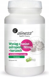 Ekstrakt z nasion ostropestu 190 mg+karczoch x 100