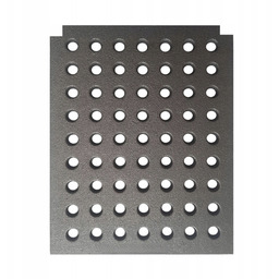 Ruszt Żeliwny Dziurkowany Do Kominka Invicta Uniflam 29x29