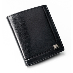 Portfel męski skórzany RFID Rovicky czarny
