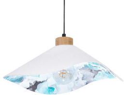 Britop Wisząca lampa hampton HATTU FLORAL 1614619174 materiałowa