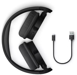 Philips Nauszne Słuchawki Bezprzewodowe Czarne TAH3209BK/00
