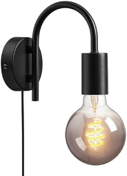 Nordlux Metalowa lampa ścienna Paco 2112071003 tubka czarna