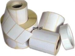 Etykiety termiczne 100x150 350 sztuk naklejki ZEBRA -