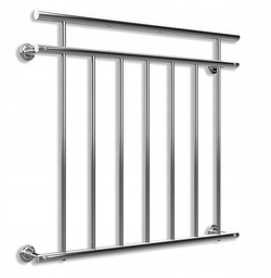 Balkon Francuski Balustrada 90X100 Stal Nierdzewna