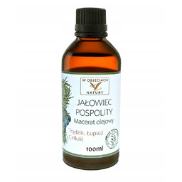 Olej Jałowiec Pospolity - Macerat olejowy Trądzik, Łupież,