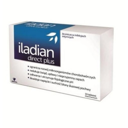 ILADIAN DIRECT PLUS - 10 tabletek dopochwowych