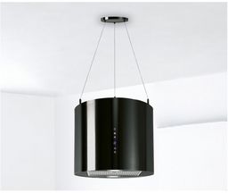 Okap wyspowy Galaxy Black Matt 40 cm