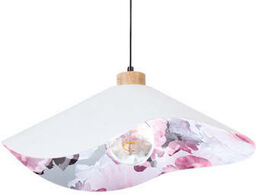 Britop Lampa wisząca HATTU FLORAL 1615719174 vintage materiałowy