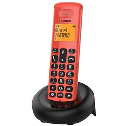 ALCATEL Telefon E160 Czerwony