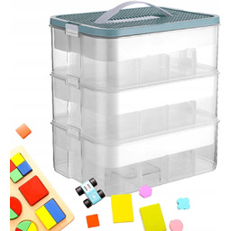 Pudełko Na Klocki Pojemnik Na Lego Plastikowe