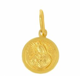 Złoty medalik z wizerunkiem Matki Bożej ME.00070 pr.585