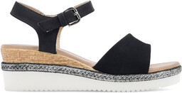 Espadryle Clara Barson WS2189-15 Czarny