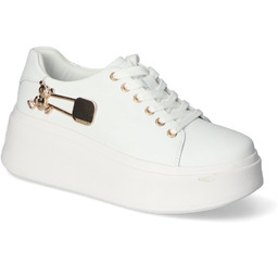 Sneakersy Filippo DP6423/24WH Białe lico