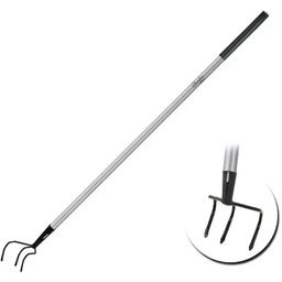 DEDRA Garden 80B072 Trójząb ogrodowy 128 cm, kultywator,