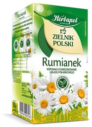 Herbapol Herbata Zielnik Polski - Rumianek 20tb