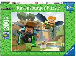 RAVENSBURGER Puzzle Minecraft 12004144 (200 elementów)