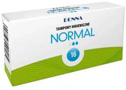 DONNA Normal Tampony higieniczne, 16 sztuk