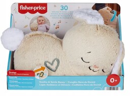Fisher Price Śpiący Króliczek Usypiacz Uspokajacz Przytulanka Dźwięki