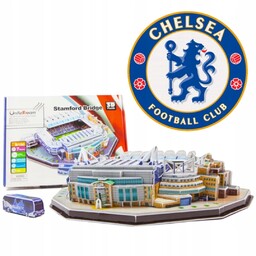 Stadion Puzzle 3D Stamford Bridge Chelsea Fc Londyn