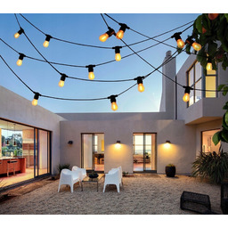Girlanda ogrodowa Led Party filament 36V 10x80lm 2200K