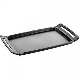 Staub Prostokątna Płyta żeliwna 48x25 Cm, Czarny