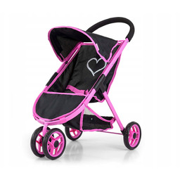 Milly Mally Wózek dla lalek Susie Prestige Black