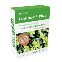 Lepinox Plus na ćmę bukszpanową BIO 3x10g