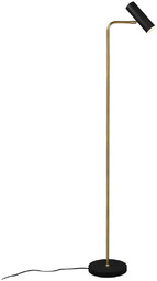 Lampa podłogowa sypialniana MARLEY 412400108 Trio sopel czarna