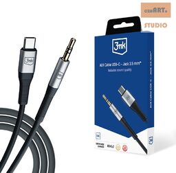 3MK KABEL AUX USB-C/JACK 3,5mm