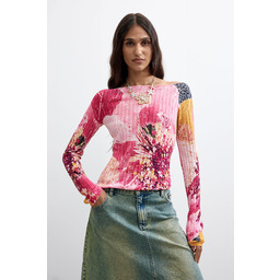 Desigual Sweter w kwiatowy wzór