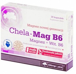 Olimp Chela-Mag B6, 30 kapsułek