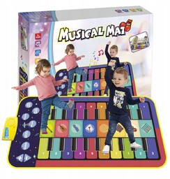 Mata Muzyczna Tańczenia Pianinko Gra Taneczna