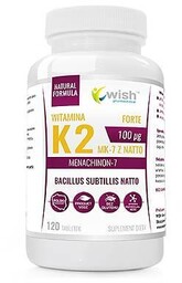 Wish Pharmaceutical Witamina K2 MK-7 z natto 100