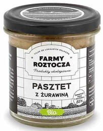 Farmy Roztocza Pasztet drobiowo wieprzowy z żurawiną 180