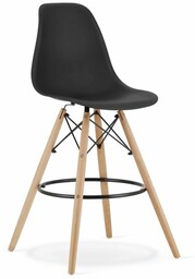 Hoker skandynawski LAMAL 3763 czarny/nogi naturalne