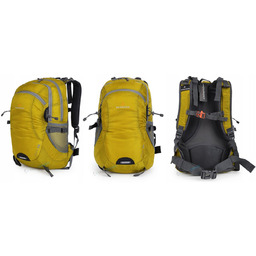 BERGSON FLORO WENTYLOWANY PLECAK GÓRSKI POJEMNOŚĆ 28L MUSZTARDOWY