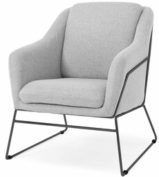 Halmar Krzesło fotel do salonu loft SOFT -