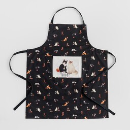 Fartuch Gattino 70x85 cm z motywem zwierzęcym