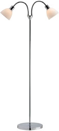 Nordlux Lampa podłogowa podwójna Ray 63224033 metalowa szklana