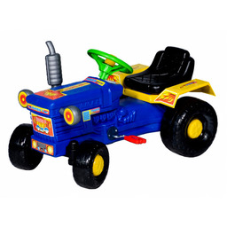 Polski Traktor Traktorek Na Pedały Jeździk +kask +łopatka