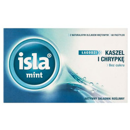 Isla Mint pastylki do ssania, 60 szt. -